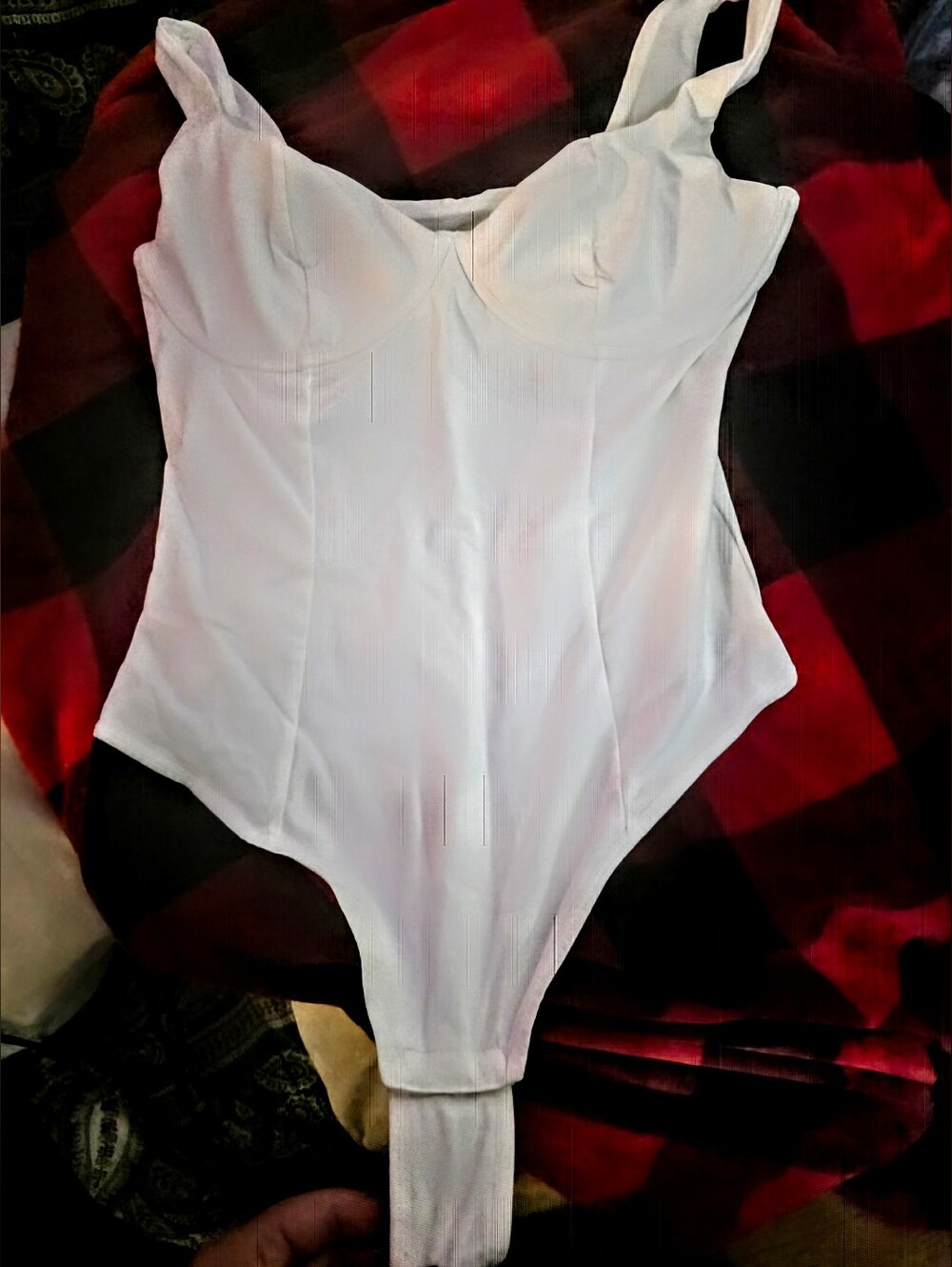 Feelingirl Deep V-Neck Sculpt Bodysuit